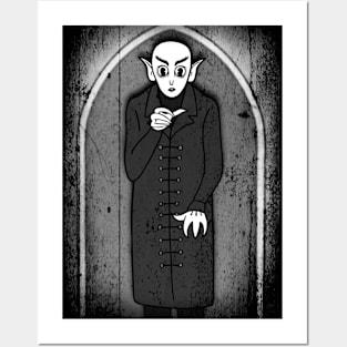 Cartoon Nosferatu Posters and Art